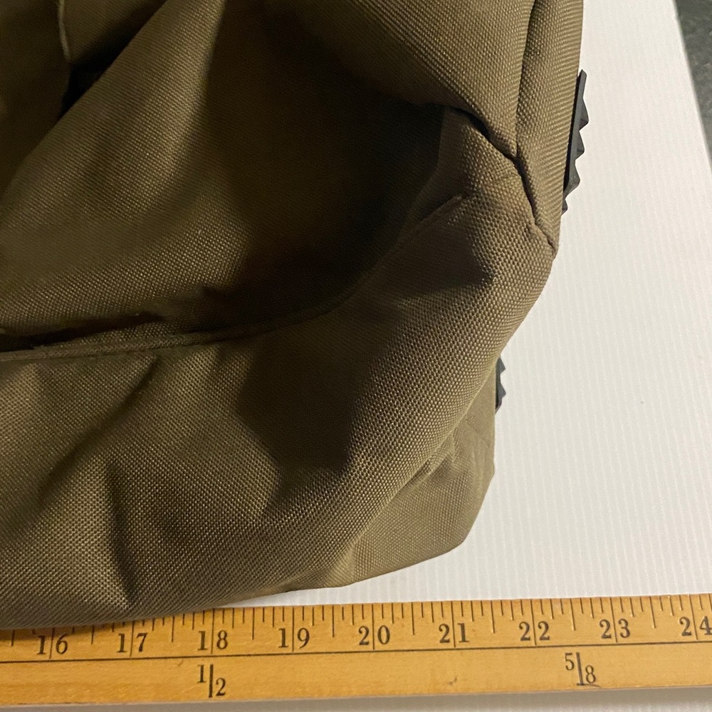 Ariat Carryall Canvas Tote Bag Organizer Team Olive Green Barn Equestrian - Picture 7 of 9